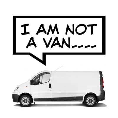 When is a van, not a van?